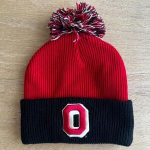 MITCHELL & NESS OHIO STATE BUCKEYES COLOR BLOCK BEANIE Men’s NEW